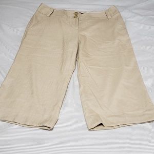 The Limited Khaki Capris
